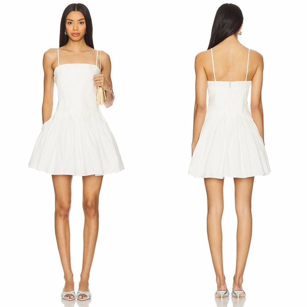 Tularosa Petra Mini Dress in White Size Small $258